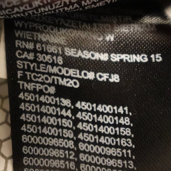 The North Face FuseForm Dot Matrix Rain Jacket Women’s Large Gray HyVent - Picture 16 of 16